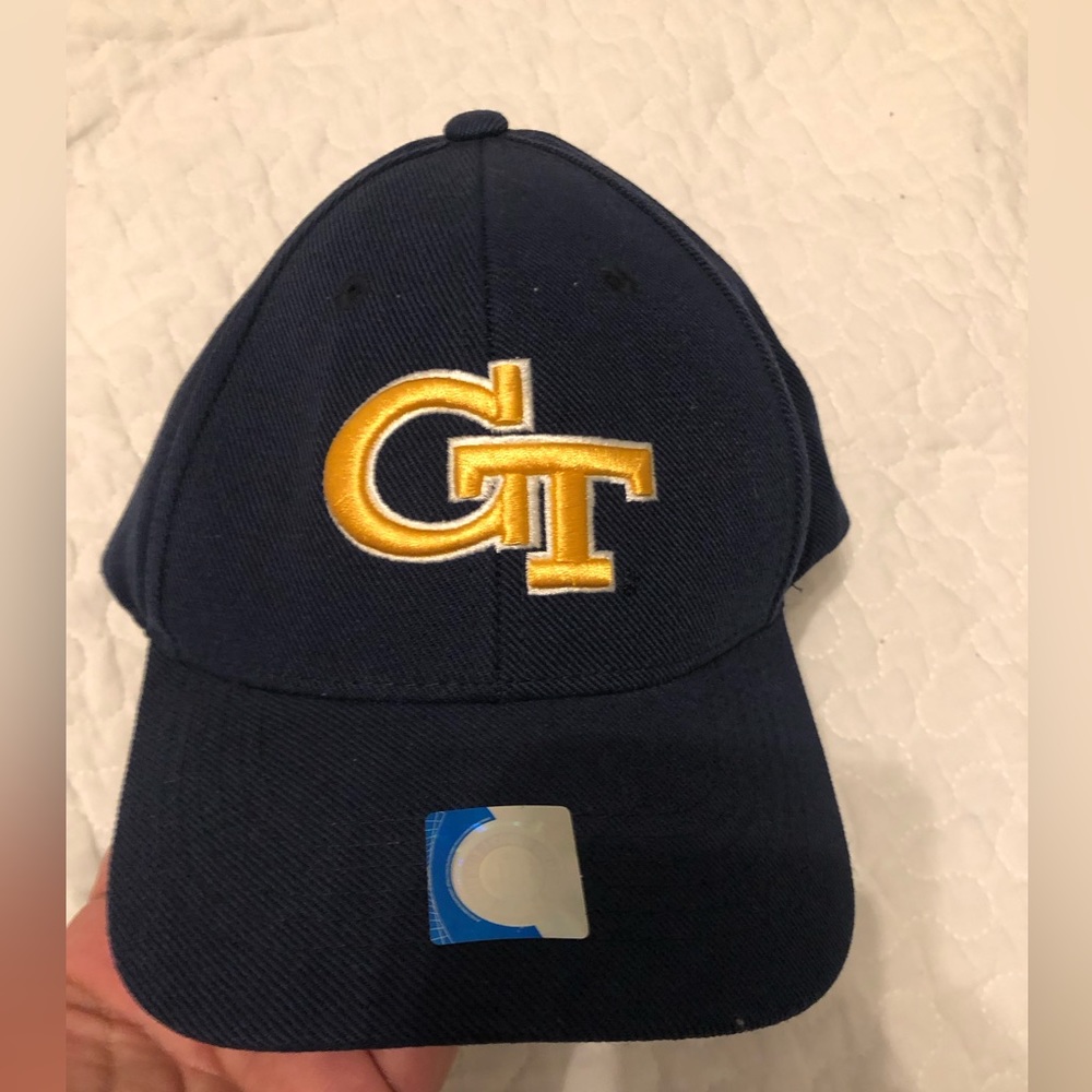 Navy Blue Georgia Tech Adjustable Hat, Youth Size